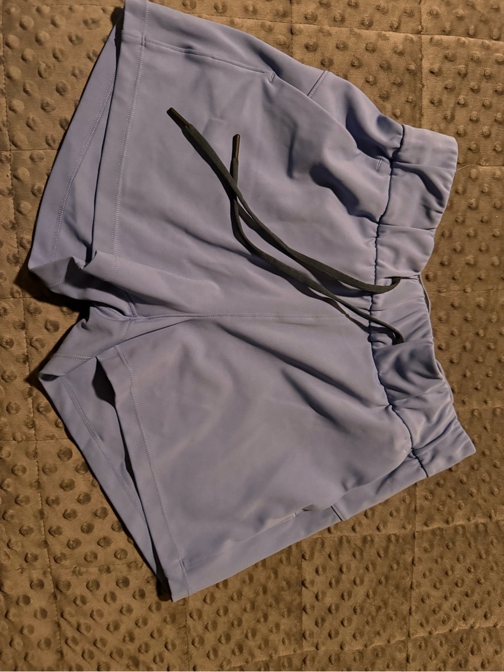 ZYIA Women’s blue Athletic Shorts with Black Drawstring